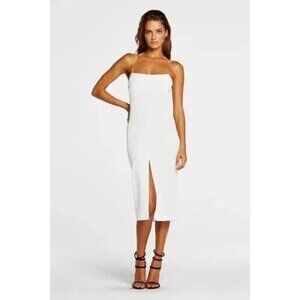 MAURIE AND EVE Eve Niyol Midi Dress White Size 4‎